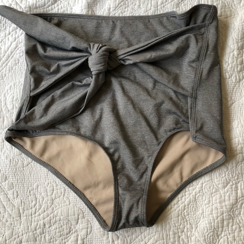 High waisted swim bottom